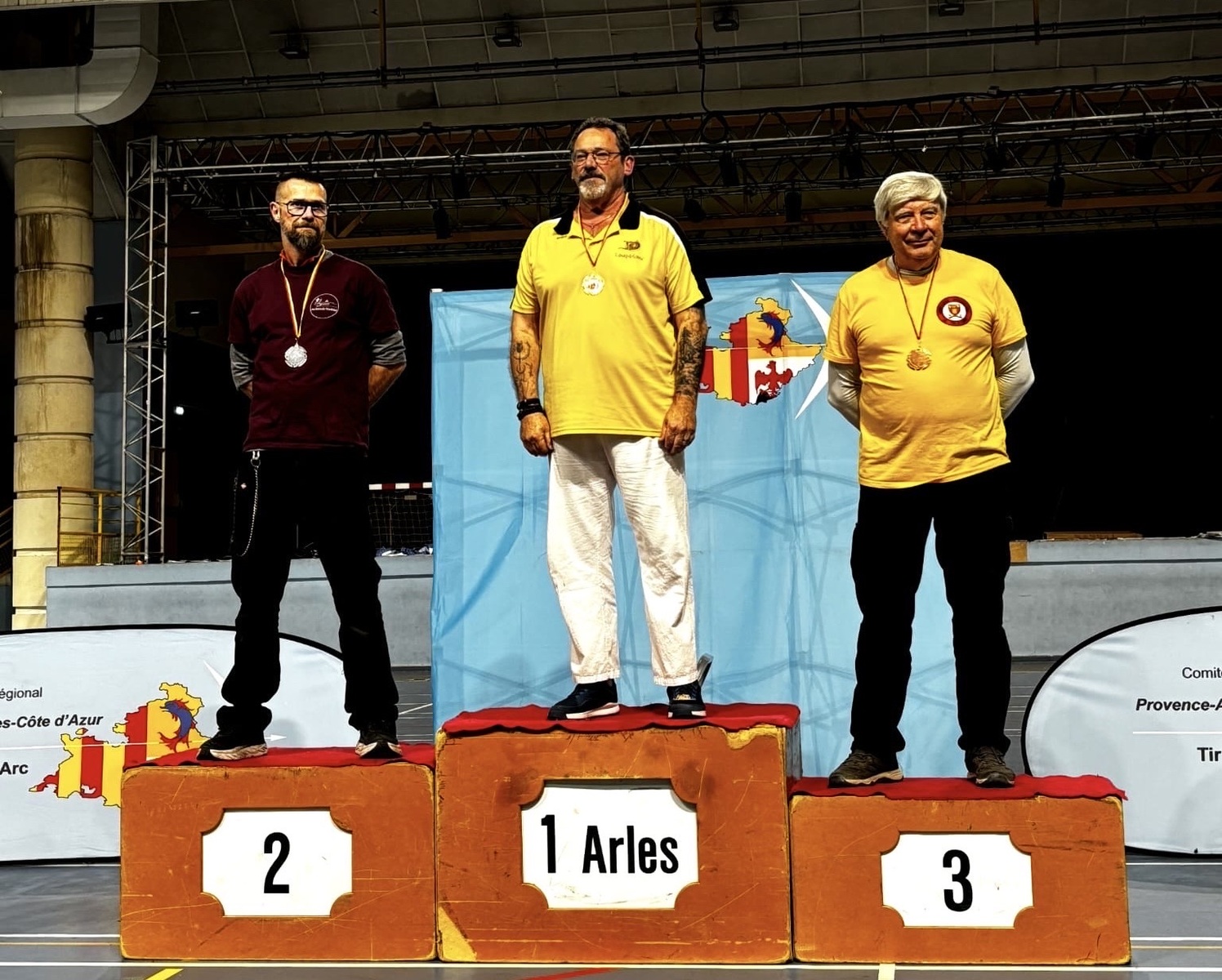 Gabriel vice champion régional Tir à 18m