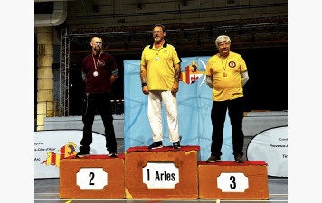 Gabriel vice champion régional Tir à 18m