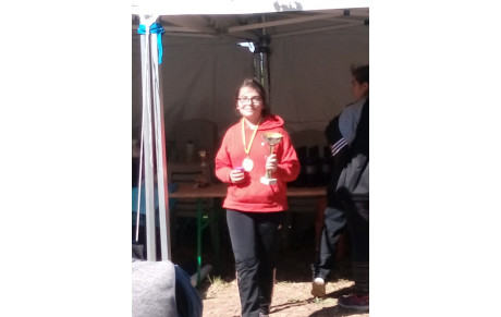 Célia championne PACA nature