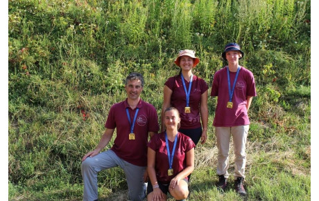  5 médailles récoltées aux Championnats de France (3D et Campagne 2023) 